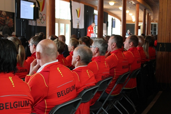 Team Belgium au Sportimonium